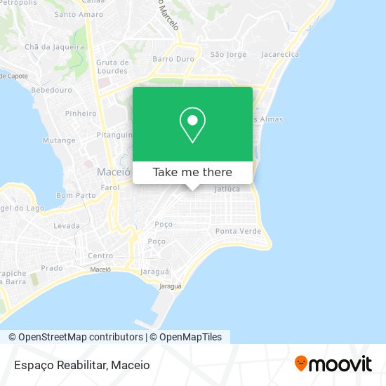 Espaço Reabilitar map