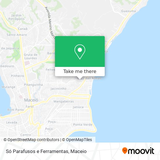 Só Parafusos e Ferramentas map