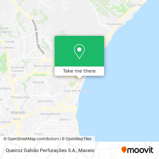 Mapa Queiroz Galvão Perfurações S.A.