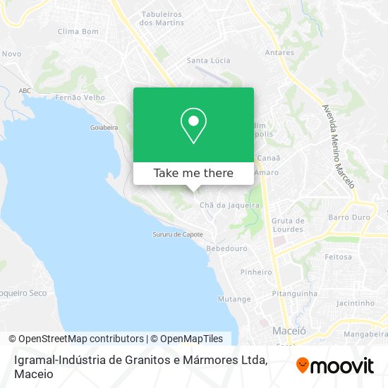 Igramal-Indústria de Granitos e Mármores Ltda map