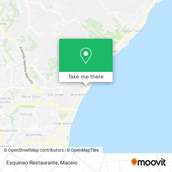 Esquinao Restaurante map