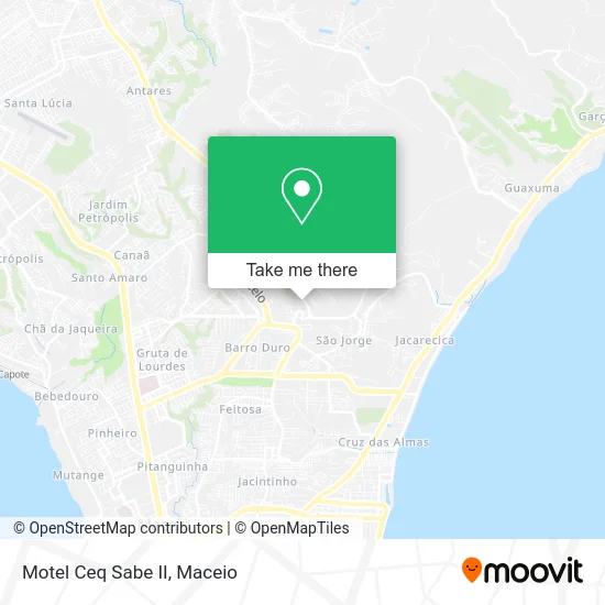 Motel Ceq Sabe II map