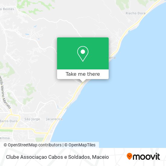 Clube Associaçao Cabos e Soldados map