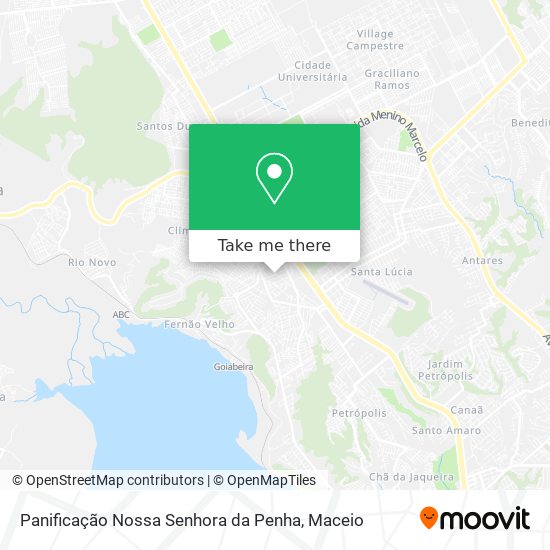 Panificação Nossa Senhora da Penha map