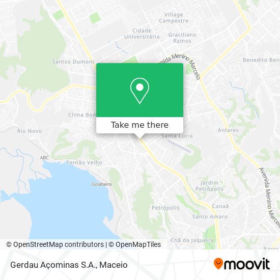 Gerdau Açominas S.A. map