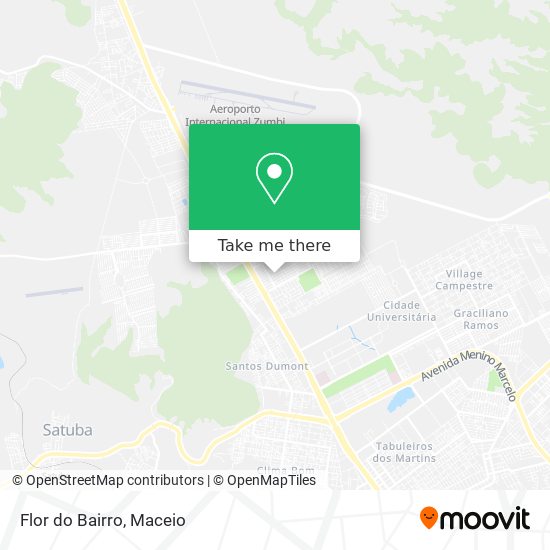 Flor do Bairro map