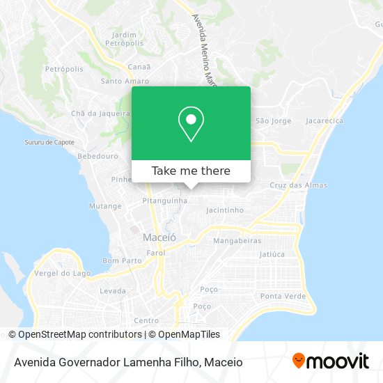 Avenida Governador Lamenha Filho map