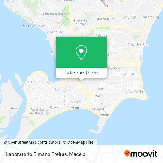 Laboratório Elmano Freitas map