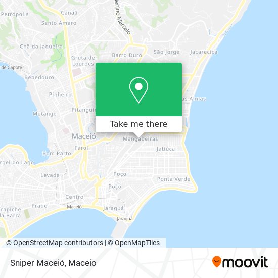 Mapa Sniper Maceió