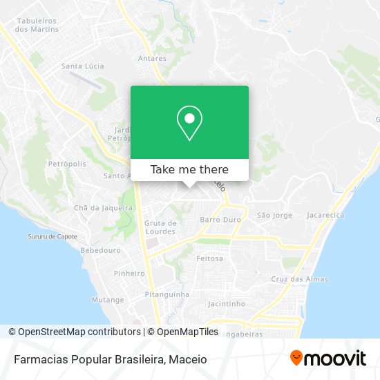 Farmacias Popular Brasileira map