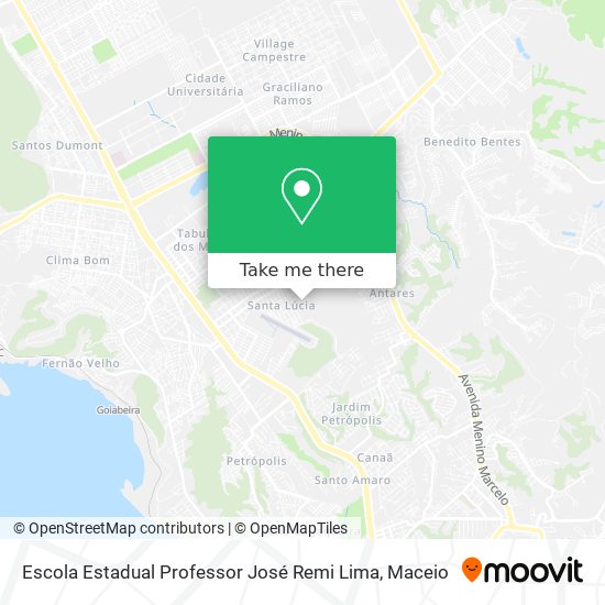 Escola Estadual Professor José Remi Lima map