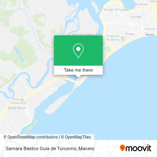 Samara Bastos Guia de Turusmo map