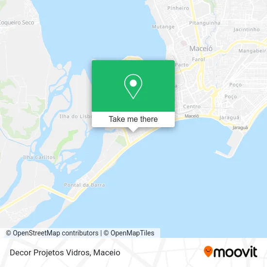 Decor Projetos Vidros map