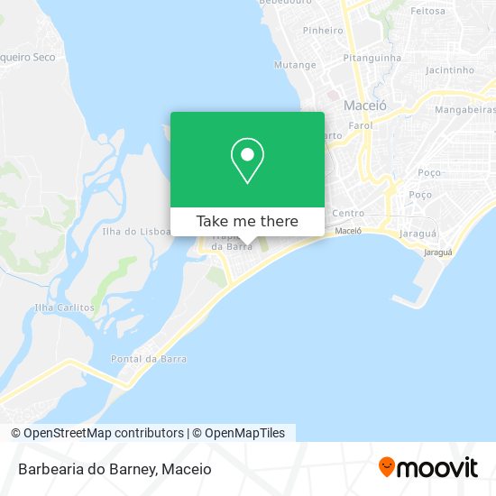 Barbearia do Barney map