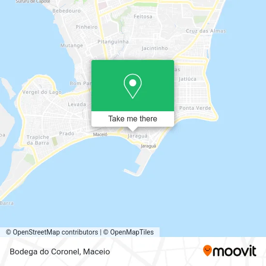 Bodega do Coronel map