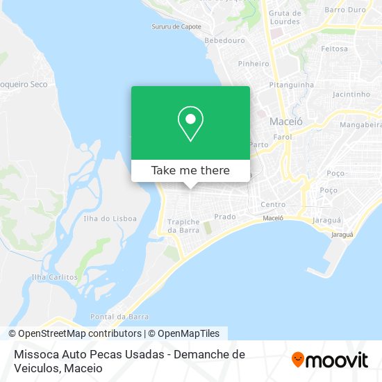 Missoca Auto Pecas Usadas - Demanche de Veiculos map