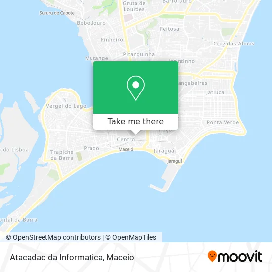 Atacadao da Informatica map