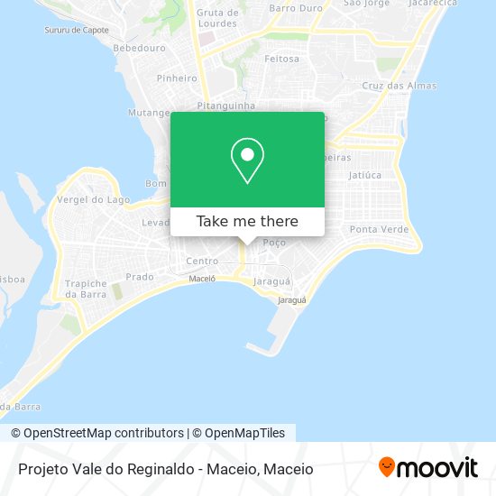 Projeto Vale do Reginaldo - Maceio map