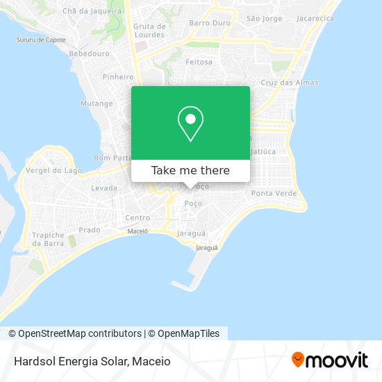Hardsol Energia Solar map