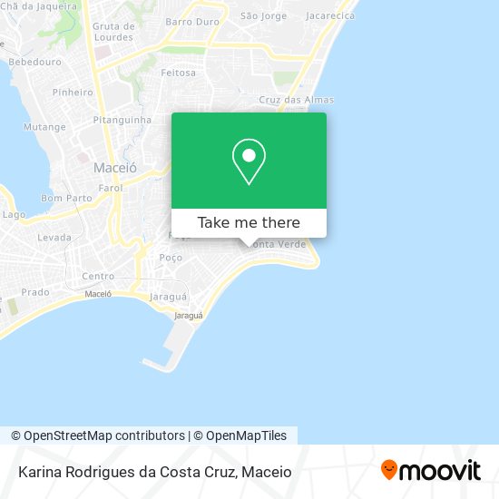 Mapa Karina Rodrigues da Costa Cruz