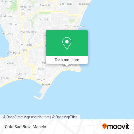 Cafe Sao Braz map