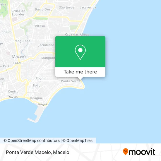 Ponta Verde Maceio map