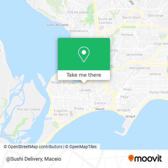 @Sushi Delivery map