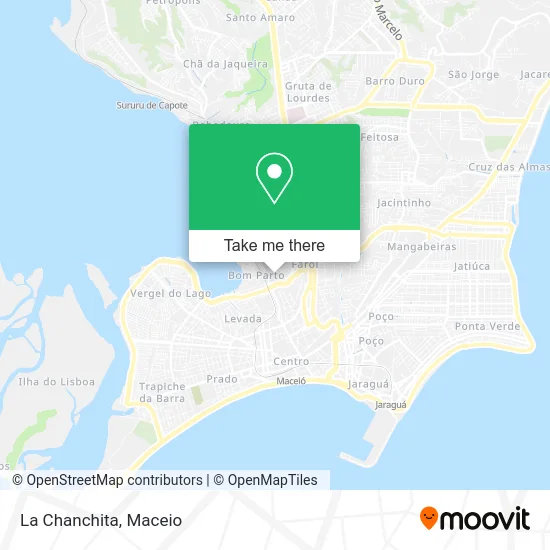 La Chanchita map