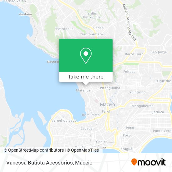 Vanessa Batista Acessorios map