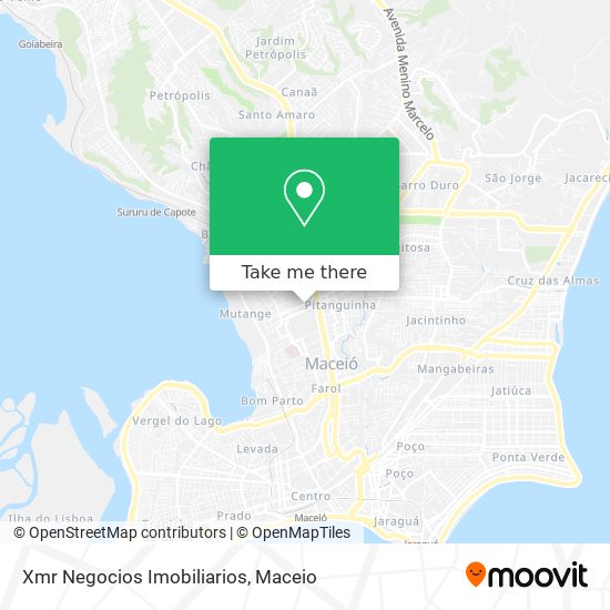 Xmr Negocios Imobiliarios map