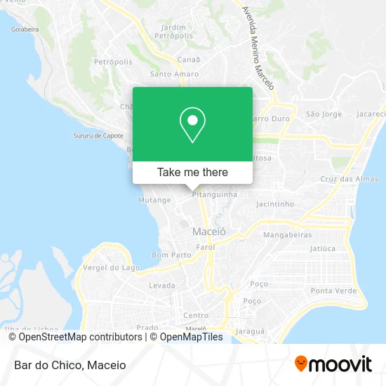Bar do Chico map
