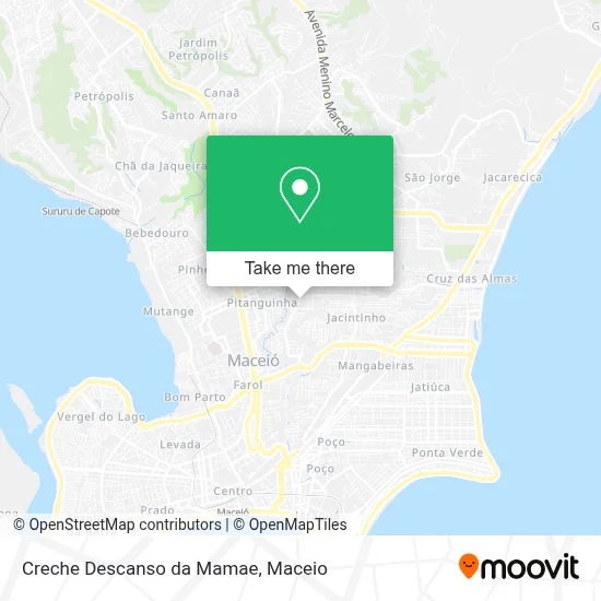 Creche Descanso da Mamae map