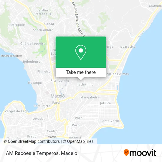 AM Racoes e Temperos map