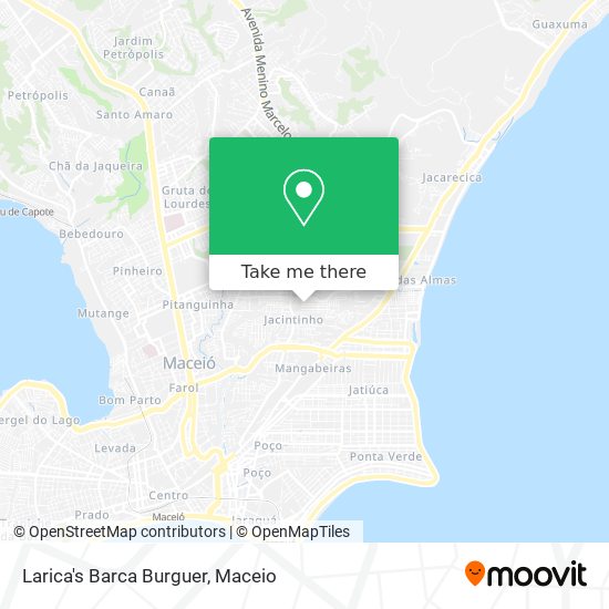 Larica's Barca Burguer map