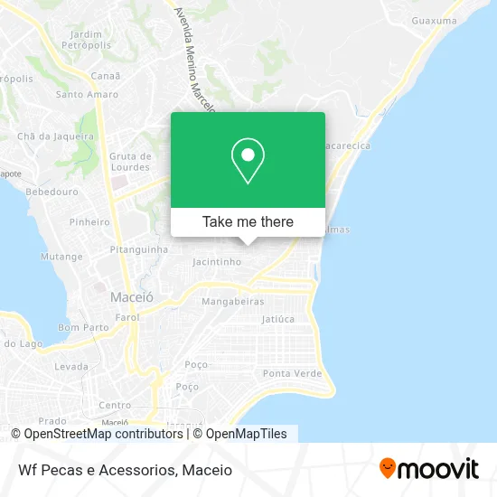 Wf Pecas e Acessorios map