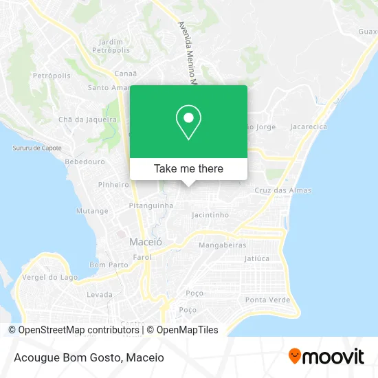 Acougue Bom Gosto map