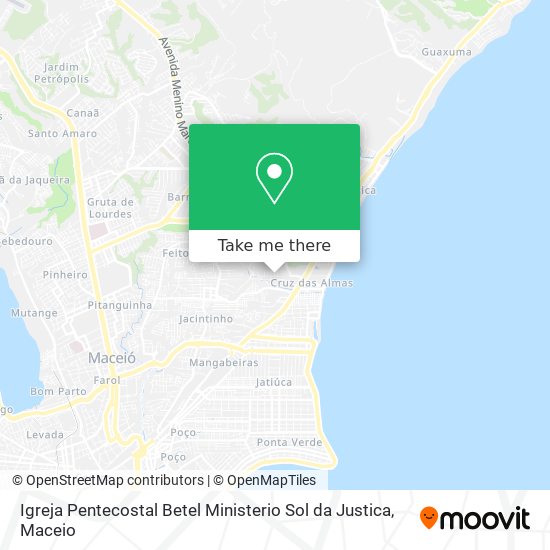 Igreja Pentecostal Betel Ministerio Sol da Justica map