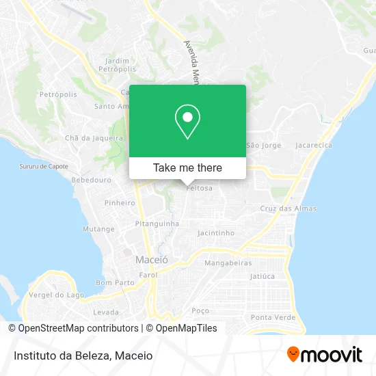 Instituto da Beleza map