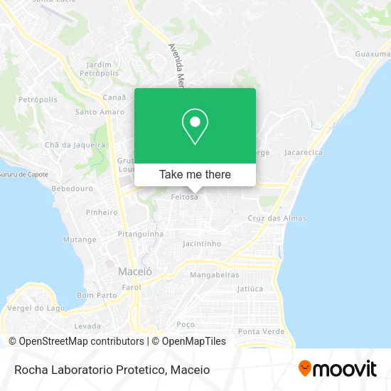 Rocha Laboratorio Protetico map