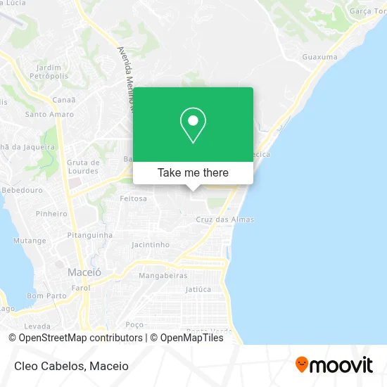 Cleo Cabelos map