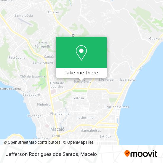 Jefferson Rodrigues dos Santos map