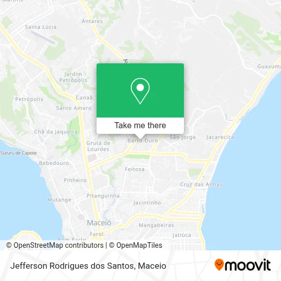 Jefferson Rodrigues dos Santos map