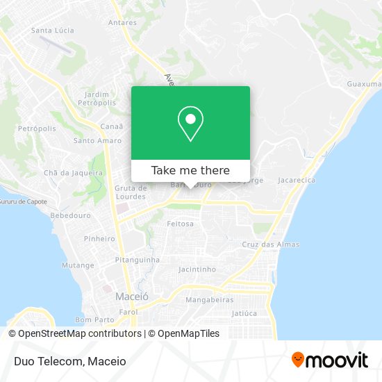 Duo Telecom map