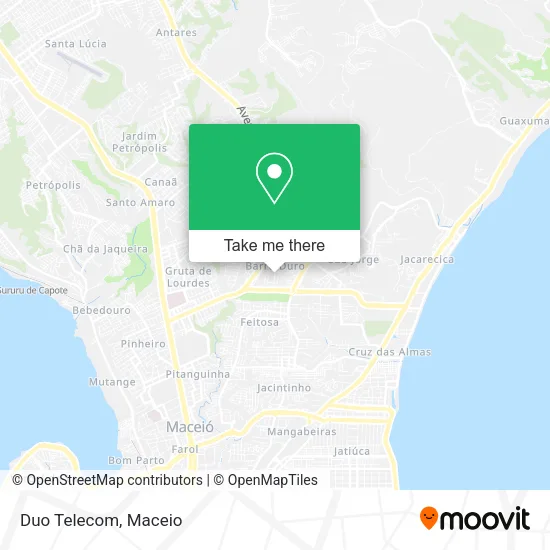 Duo Telecom map