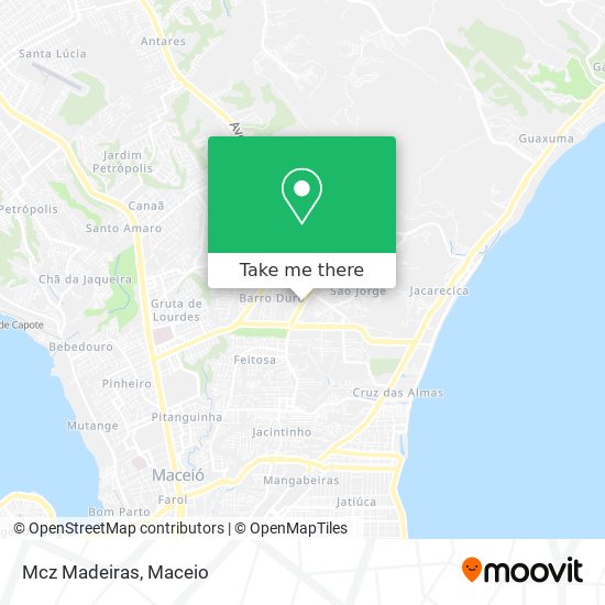 Mcz Madeiras map