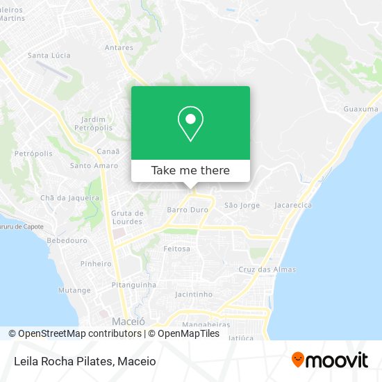 Mapa Leila Rocha Pilates