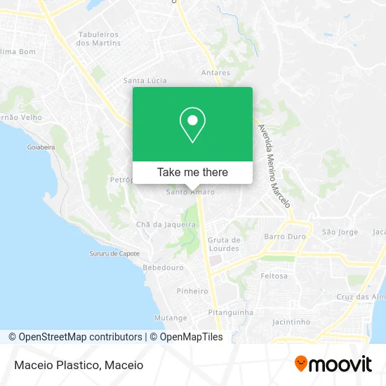 Maceio Plastico map