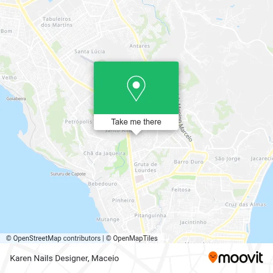 Karen Nails Designer map