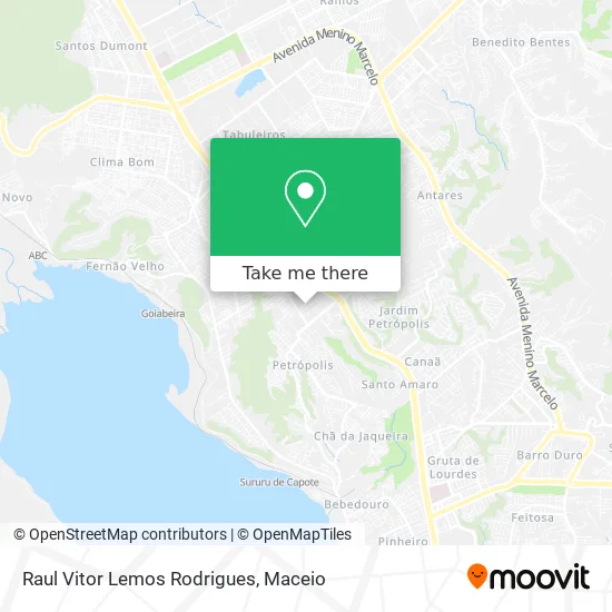 Raul Vitor Lemos Rodrigues map