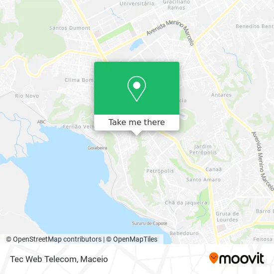 Tec Web Telecom map